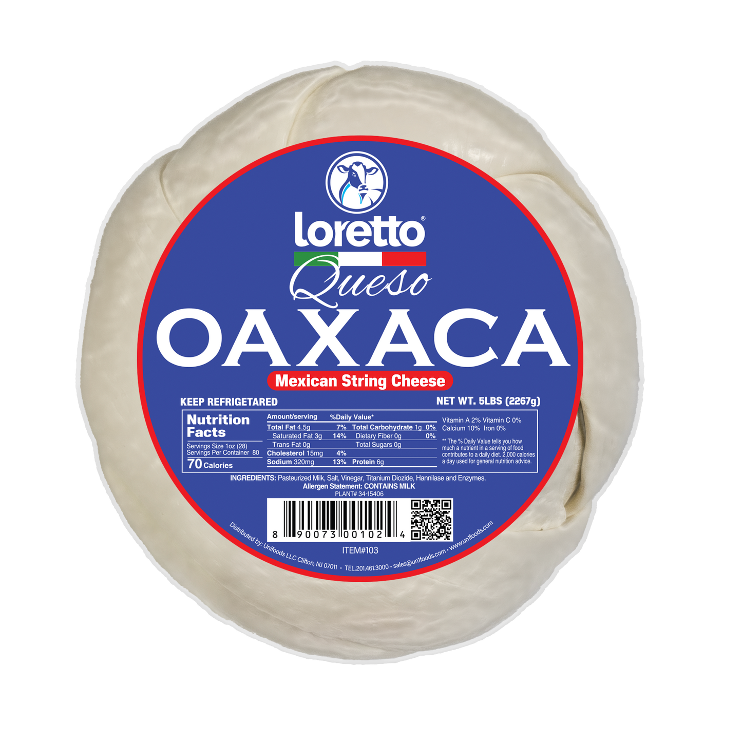 Loretto Oaxaca 5 Lbs.