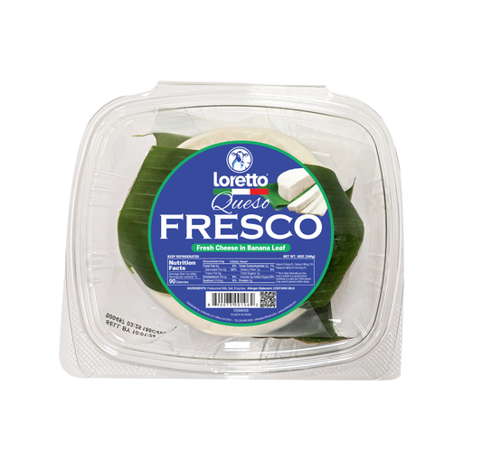 Loretto Queso Fresco Hoja de Platano 12/12oz