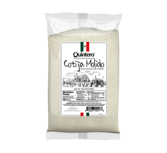 Quintero Cotija Molido 16 oz