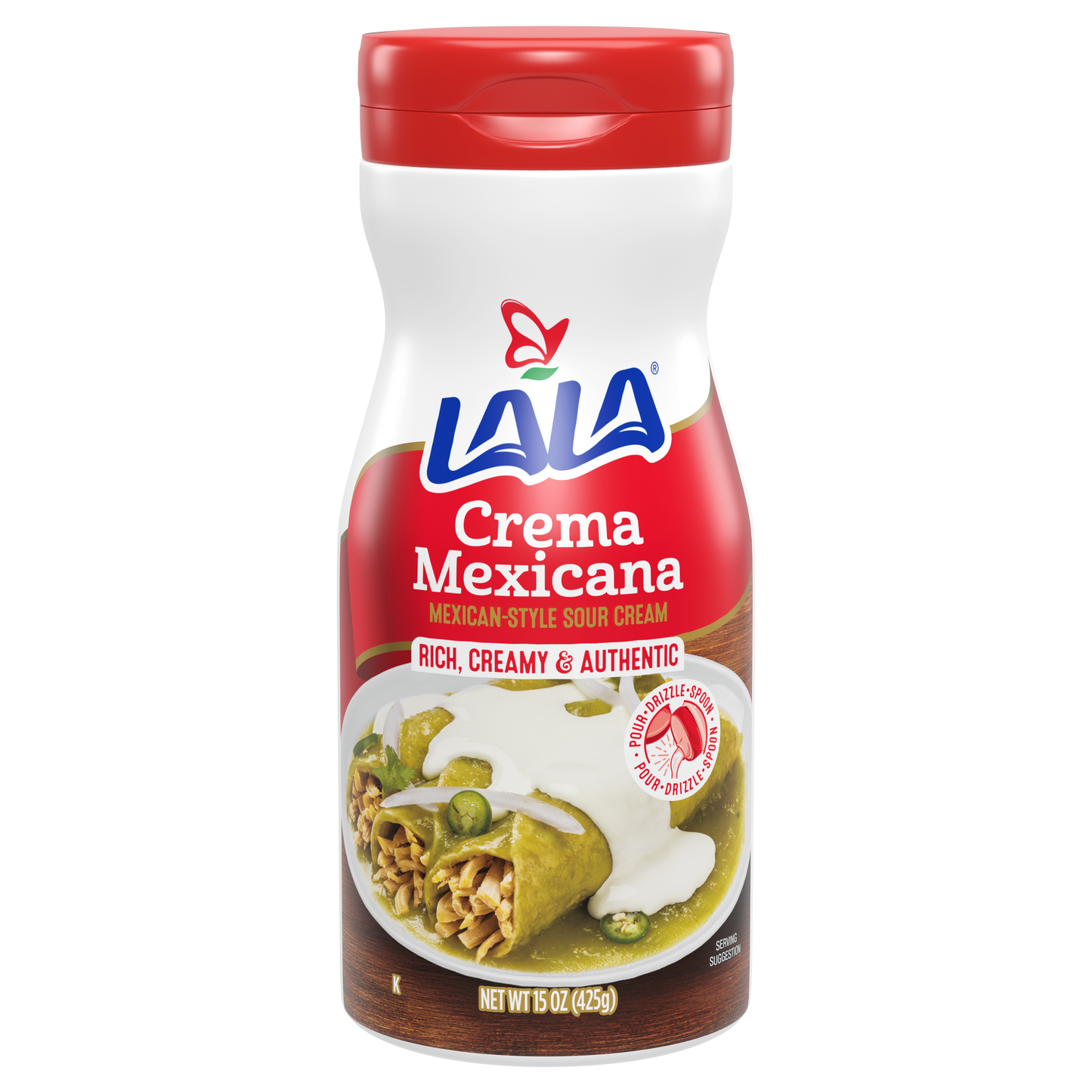 LALA Sour Cream 15oz Case