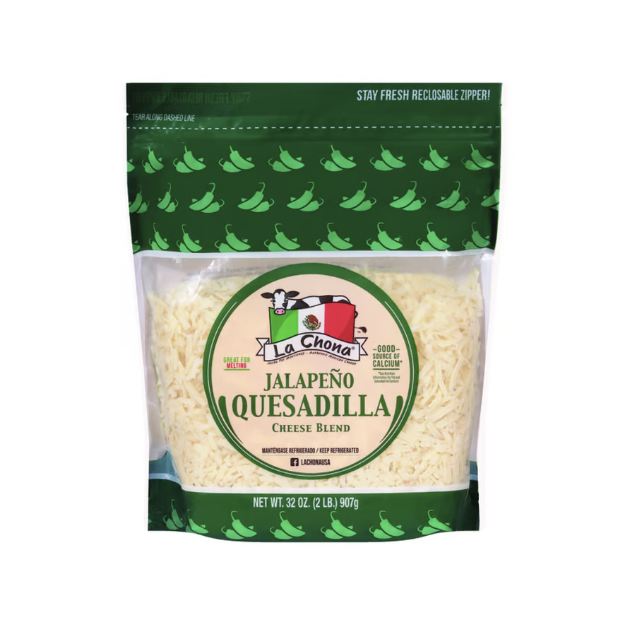 LaChona Quesadilla Cheddar 2 Lbs Case