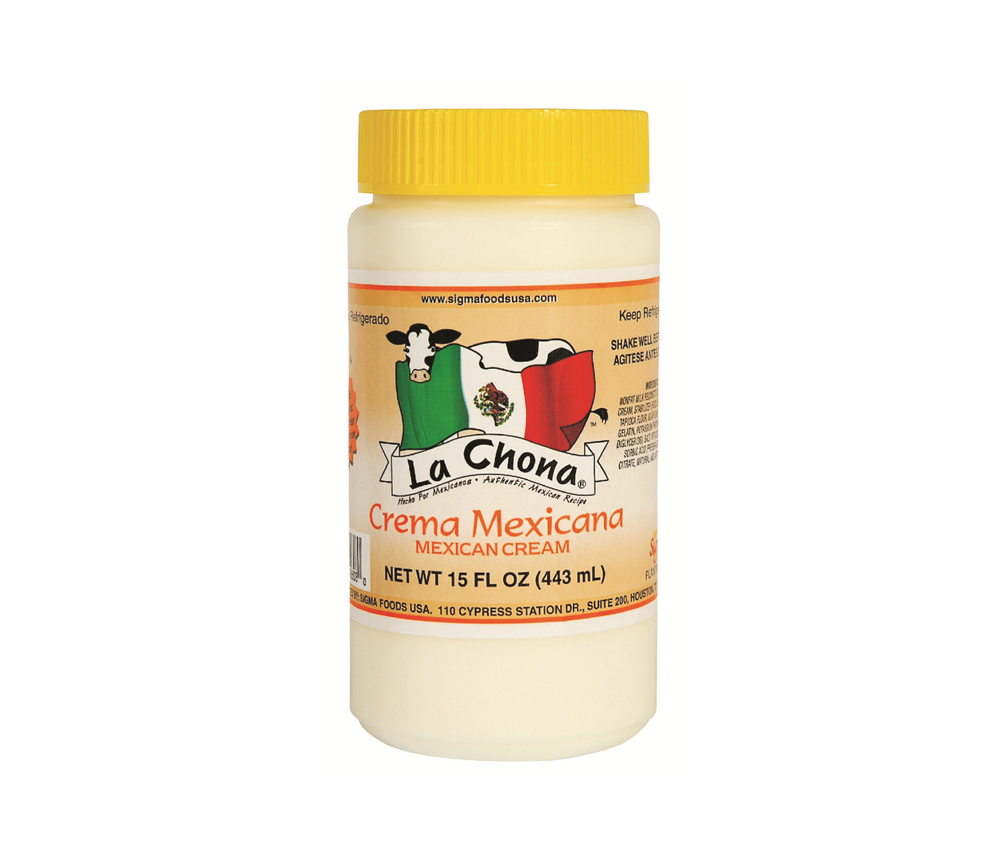 LaChona Crema Mexicana 15oz Case