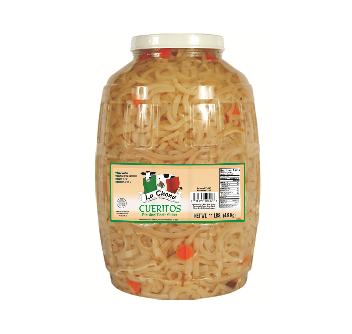 LaChona Cueritos 11lbs