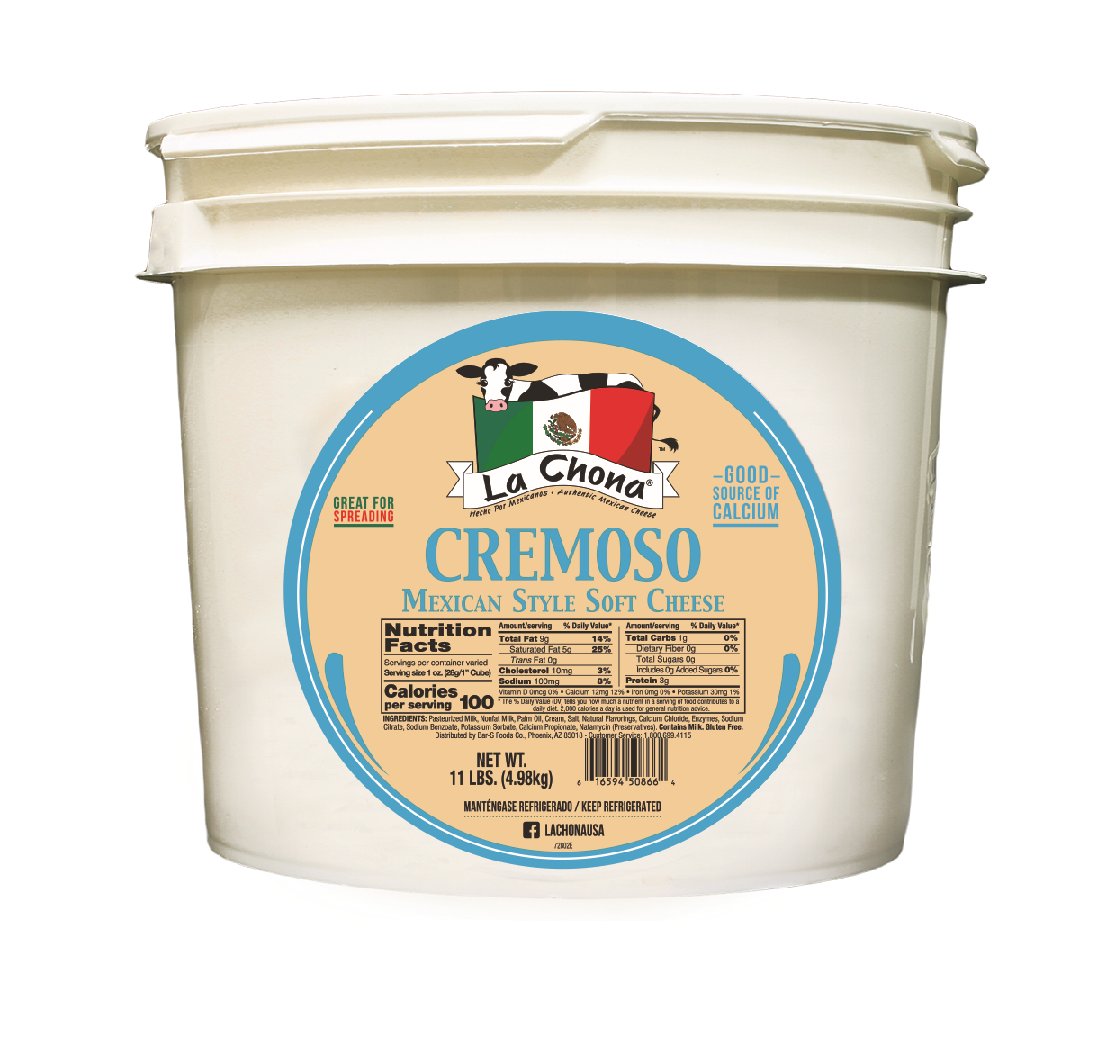 LaChona Cremoso 11lbs