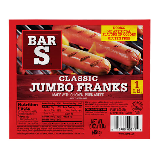 Classic Jumbo Frank 1lb Case