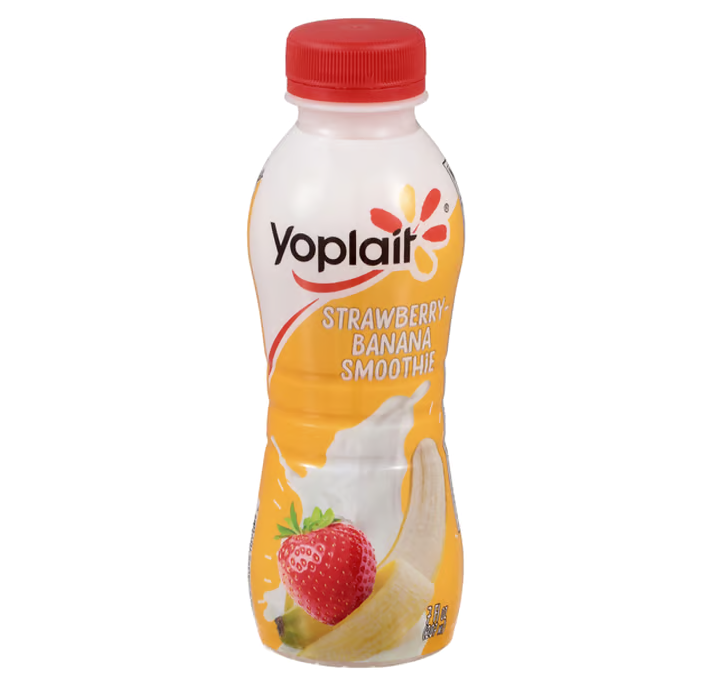 Yoplait Strawberry Banana Smoothie 7oz Case