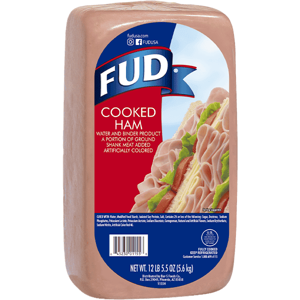 FUD Original Cooked Ham 12.344lbs