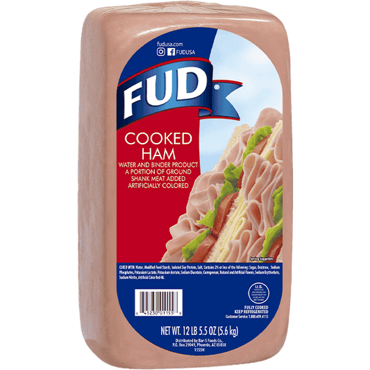 FUD Original Cooked Ham 12.344lbs