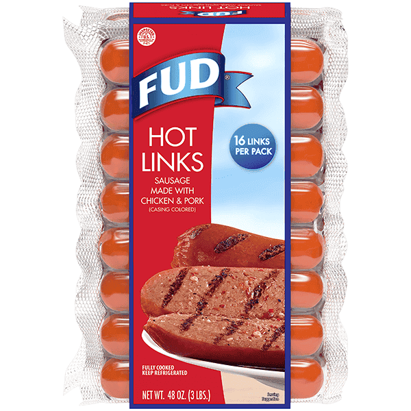 FUD Hot Links 3Lbs Case