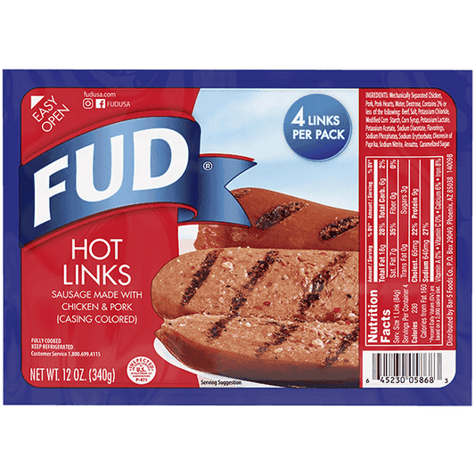 FUD Hot Links 12oz Case