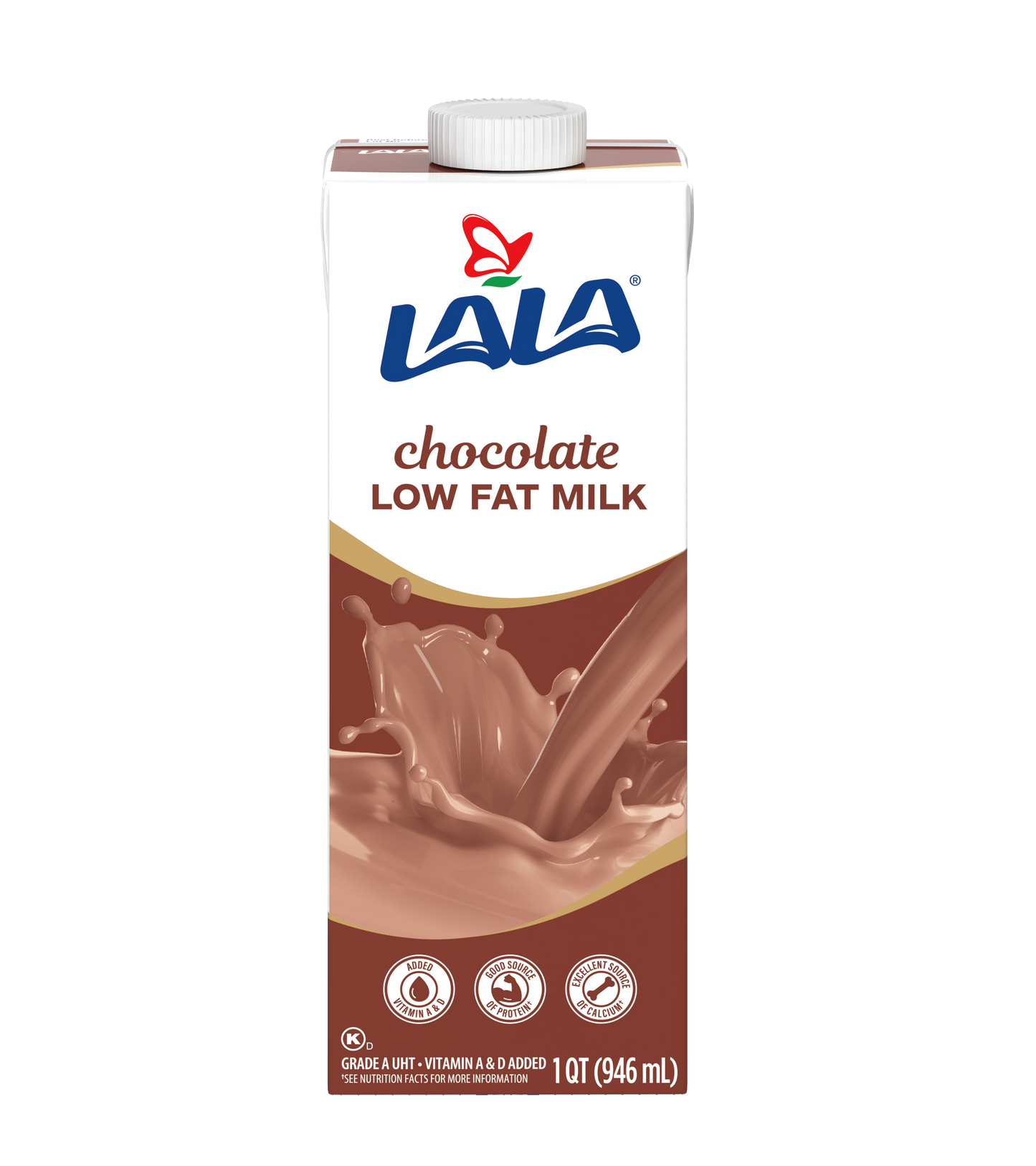 LALA UHT Chocolate 32oz Case