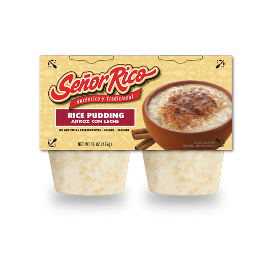 Senor Rico Rice Pud 6-4/3.75oz Case